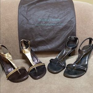Donald J. Pliner Italian shoes- 2 pairs